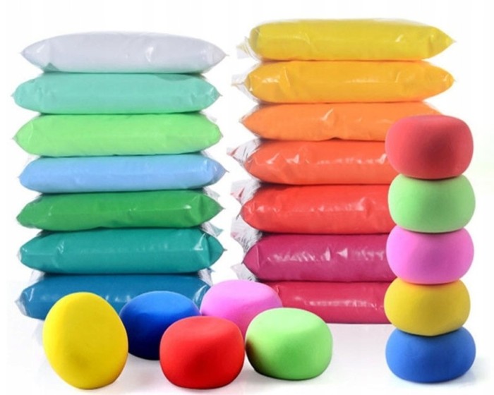 CILINDRU DE MODELAT DIN SPUMĂ CILINDRU DE MODELAT DIN POLIMER 24 BUCĂȚI FOARFECĂ