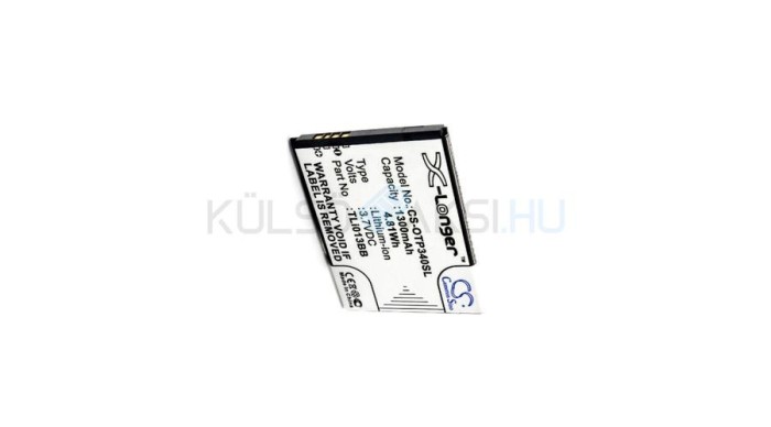 Baterie de telefon mobil VHBW Alcatel TLi013B2 - 1300mAh, 3.7V, Li-ion
