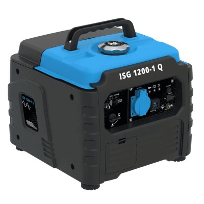 Generator de curent pe benzina cu invertor ISG 1200-1 Q Gude 40715, 1300 W, 1.76 Cp foto