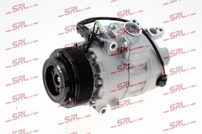 Compresor AC nou BMW Seria 7 F01/F02 08-, X6 E71 08-14, motor: 3.0 R6 T, tip Zexel: CSE717, Diam. fulie (mm) 110, SRLine, 64526983398; 64529185147 foto