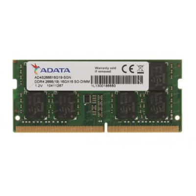 SODIMM Adata, 4GB DDR4, 2666 MHz, &amp;quot;AD4S26664G19-SGN&amp;quot; foto