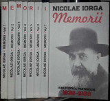 Nicolae Iorga-Memorii-7 volume
