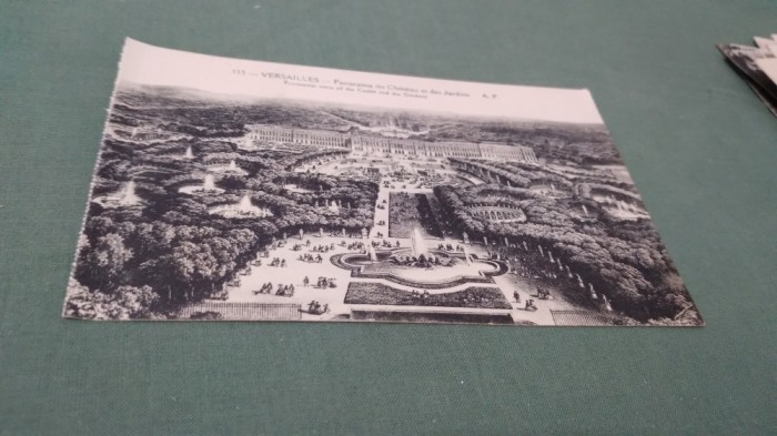 CARTE POSTALA VERSAILLES FRANTA NECIRCULATA