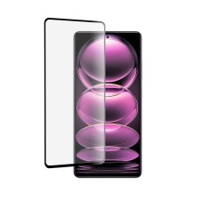 Folie sticla securizata compatibila cu xiaomi redmi note 12 pro / 12 pro+ / poco x5 pro, 9d, edge htpmag dd, adeziv complet, transparent foto