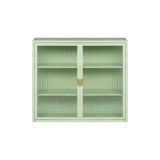 Bufet modern cu două uși, Verde | Aosom Romania