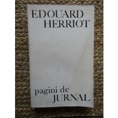 Pagini de jurnal - Edouard Herriot