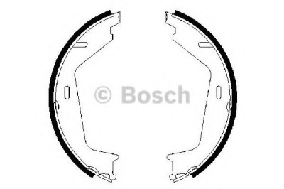 Set saboti frana, frana de mana VOLVO V70 II (SW) (2000 - 2007) BOSCH 0 986 487 623 foto