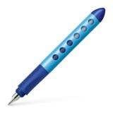 Stilou scolar Scribolino albastru stangaci Faber Castell, Lecom