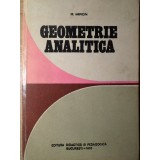GEOMETRIE ANALITICA-R. MIRON-338017