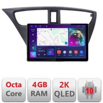 Navigatie dedicata Honda Civic 2012-2016 N-CIVIC Edonav ecran 13&amp;quot; 2K 8 si 128 Android Waze USB Navigatie Internet Youtube Radio CarStore Technology foto