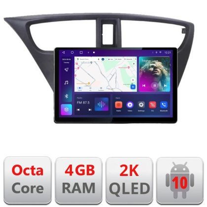 Navigatie dedicata Honda Civic 2012-2016 N-CIVIC Edonav ecran 13&quot; 2K 8 si 128 Android Waze USB Navigatie Internet Youtube Radio CarStore Technology