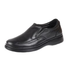 Pantofi barbati din piele naturala Dyany Dude, negru, 40 foto