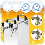Set complet dozator bere - Kontakt 40/K 2 linii, 50 litri/h, Cuplă butoi bere: Type D; Cuplă butoi bere 2: fără