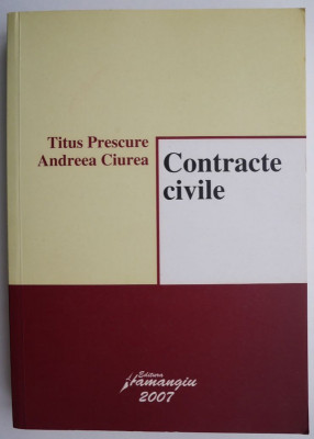 Contracte civile &amp;ndash; Titus Prescure, Andreea Ciurea foto