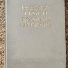 ISTORIA LIMBII ROMANE LITERARE-AL. ROSETTI, B. CAZACU