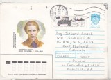 bnk ip URSS 1991 - personalitati - Lesya Ukrainka - circulat spre Romania
