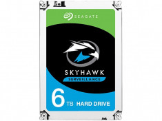 Hdd intern seagate 3.5 6tb surveillance sata3 5400rpm 256mb foto