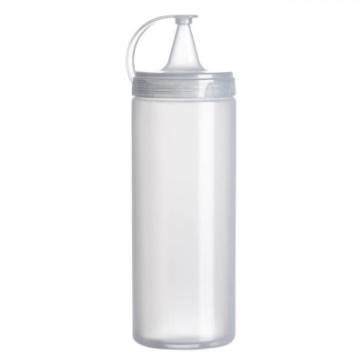 Sticlă Sosuri, Model, Capacitate 400ml, Transparent, Plastic foto