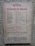 Revista Fundatiilor Regale Anul X DECEMVRIE 1943 Nr. 12