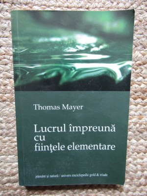 LUCRUL IMPREUNA CU FIINTELE ELEMENTARE de THOMAS MAYER foto