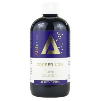 CUPRU COLOIDAL COPPER LIFE 25PPM &amp;quot;ALCHEMY&amp;quot; 480ml AGHORAS foto