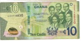 Bancnota 10 cedis 2019 - Ghana