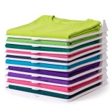 Set 10 organizatoare stivuibile pentru haine, 26x32 cm, alb