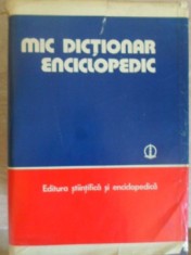 MIC DICTIONAR ENCICLOPEDIC-COLABORATORI foto