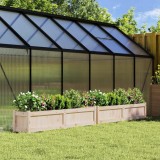 vidaXL Jardiniere de grădină, 2 buc., lemn masiv de pin 837475