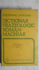 Bela Kelemen - Dictionar frazeologic roman-maghiar, 1984 foto