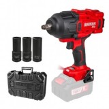 Cheie impact cu acumulator 4Ah, 1/2&quot;x2000Nm, 3 viteze