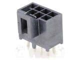 Conector MOLEX Nano-Fit 8 pini drept UL94V-0 105310-1208 pentru cablu-placă tată