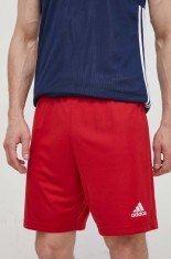 adidas Performance pantaloni scurți de antrenament Entrada 22 bărbați, culoarea roșu H61735