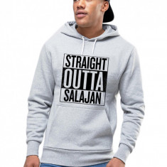 Hanorac Barbati Gri - Straight Outta Salajan - S