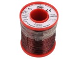 S&acirc;rmă bobină dublu emailată 0,8mm 1kg -65&divide;200&deg;C Fire: Cu