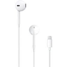 CASTI Apple EarPods, pt. smartphone, cu fir, intraauriculare - butoni, microfon pe fir, conectare prin Lightning, alb, &amp;quot;mwty3zm/a&amp;quot; (timbru verde 0.18 foto