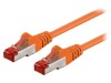 Patch Cord S/FTP Cat6 PVC Portocaliu 0.5m, Goobay