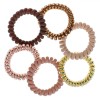 Set Elastice Păr Femei, Model 6 Bucăți, Plastic, Multicolor, Strălucitoare și Mate, Oem