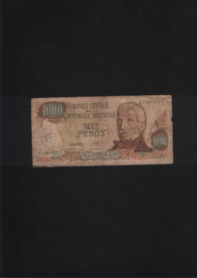 Argentina 1000 1.000 pesos 1976(83) seria17389592 foto