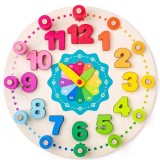 Cumpara ieftin Jucarie Din Lemn - Ceas Didactic Cu Matematica