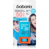 Babaria Blue Face Sun Stick stick hidratant protector pentru fata si zonele sensibile ale pielii SPF 50 20 ml