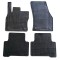 Set covorase auto din cauciuc VW Touran (5T) 2015- , 5 locuri, cu prelungire zona repaus, Negre