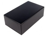 Carcasă universală ABS neagră 95,5mm x 157,8mm x 53mm