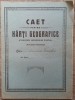 Caet pentru harti geografice editat de Fabrica de Cartonage ,,Moldova" Iasi