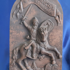 Tablou vechi ceramică Friedrich întâi Barbarossa