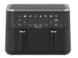 Tesla Friteuza aer cald AF900BSD 9 L 2400WPanou digital cos dublu 8 programe Negru