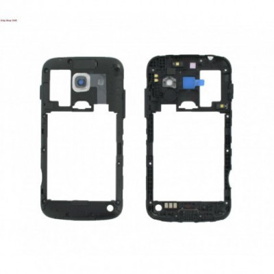 Carcasa Mijloc Samsung Galaxy Ace 3 S7275 Negru Swap foto