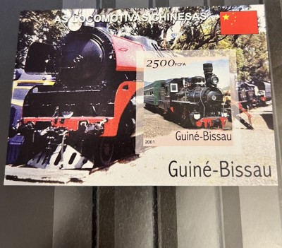 2001. Guineea Bissau. Trenuri foto