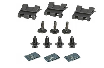 Set suruburi fixare scut bara fata Ford Mondeo (B4y/B5y/Bwy), 10.2000-03.2007, pentru scut bara fata, 13 bucati foto