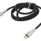 Cablu USB C 1m negru 100W din ambele părţi